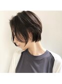 大人かわいい/クールボブ/ショートボブ/白髪染め/髪質改善