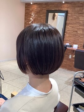 リコ ヘアーメイク 湘南台店(Lico hair make) 顎ラインボブ/ミニボブ/暗髪
