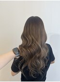 ブリーチありオリーブグレージュ