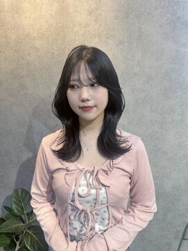 エン(en.) ★ハッシュカット/韓国ヘア/ミディアムヘア