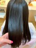 【うねり改善】うる艶ストレート×カット￥22550⇒￥17500～