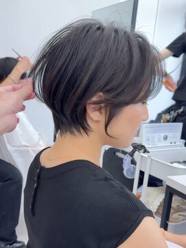 ビューナゴヤ 名駅(VIEW NAGOYA) ショートボブ/暗めカラー/髪質改善/デザインカラー