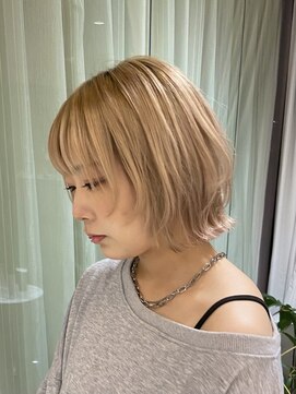 かわいいけど少しアンニュイなウルフボブ