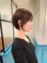 ロンドソレイユ 池袋(Lond soleil)&nbsp;くすみベージュ/ショート/前髪/レイヤー/髪質改善/縮毛矯正/池袋