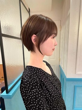 ロンドソレイユ 池袋(Lond soleil) くすみベージュ/ショート/前髪/レイヤー/髪質改善/縮毛矯正/池袋