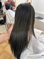 インビテーション(invitation) オリーブグレージュ オリーブベージュ 地毛風グレージュ