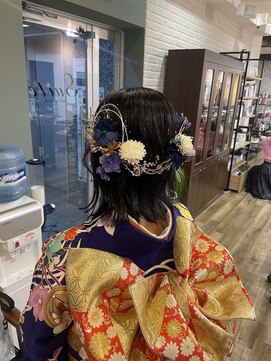 スイート(Suite) ヘアセットハーフアップ/振袖/袴