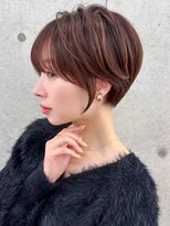 ロンドホットリップ 立川(Lond hot lip)&nbsp;クールショート/ダークブラウン/20代30代40代50代/立川