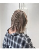 ミュー(Mu)&nbsp;ミルクティーベージュ　ローライト　デザインカラー