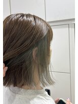 ケンジ 平塚 アネッタ(KENJE annetta)&nbsp;インナーカラー☆ワンレン