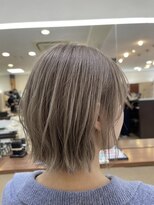ビーワンヘアー 藤井寺 土師ノ里(B1hair)&nbsp;トレンド＊ぷつっとボブ/小顔ミニボブ