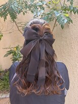 ヘアドゥーポジャ 藤岡店(hair Do poja) ハーフアップ