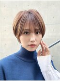 似合わせショートカット丸みショート