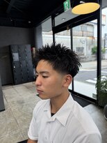 マーレ 宇部店(MARE) スパイキーショート×テーパーフェード