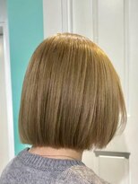 マティーナ ヘアー 池袋(Matina hair)&nbsp;【ミニボブ　ミルクティー】池袋美容室