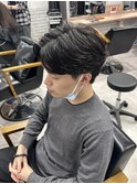 清潔感抜群！フェザーパーマ