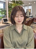 大人のナチュラルボブ