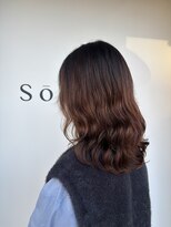 スーリール 戸畑店(Sourire)&nbsp;20代 コテ巻き風デジタルパーマ