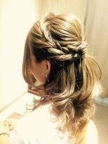 シエル(hair terrace Ciel)&nbsp;大人可愛いハーフアップ♪
