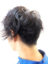 ヘアースペースシャルム (HAIR SPACE Charme)&nbsp;刈り上げ×７：３アシメパーマ
