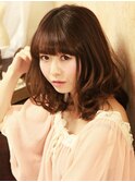 かわいいセミディ☆ふわふわスタイル☆ 巣鴨店
