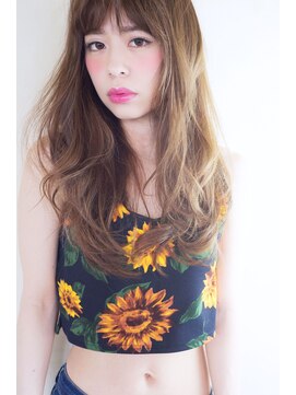 リリース(release) release【大きく揺れるラフなカールが品のあるオシャレを生む】