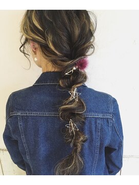 アンジュ(ange) 【ange】ラフな編みおろし