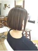 お手入れ簡単ボブスタイル
