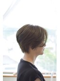 ハンサムショート × オーシャンアッシュ