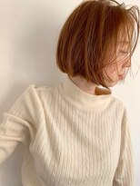 パール(PearL) 《PearL》ことりベージュフレンチボブかきあげヘア