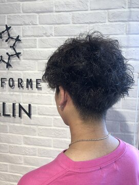 ビューティー エールフォルム 浜松有玉店(BEAUTY YELLFORME) メンズショートマッシュ×ツイストスパイラル