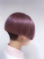 エイト 横浜店(EIGHT)&nbsp;ケアブリーチ メタリック ピンク ラベンダー マッシュ