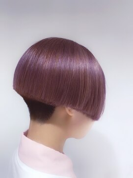 エイト 横浜店(EIGHT) ケアブリーチ メタリック ピンク ラベンダー マッシュ