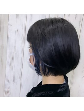 アンダーバーホワイト 南海難波店(_WHITE) インディゴブルー