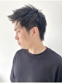【FOLK】メンズは好印象・清潔感☆直毛活かすスパイキーショート