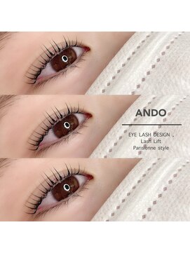 アンド(ANDO) Eye Lash Perm Parisienne style【本町】