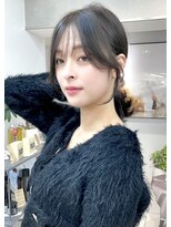顔周りカット レイヤーカット 大人可愛い 20代30代40代 渋谷