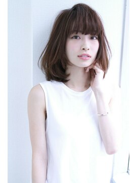 リル 西宮(LiL') 【LiL'西宮】ナチュラルボブ_厚めバング_ブランジュ★