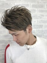 アヴァンス 天王寺店(AVANCE.) MEN'S HAIR かきあげ×サイドパート×アップバング