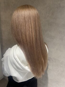 セレーネヘアー オオサカ 心斎橋店(Selene hair OSAKA) ミルクティーベージュ