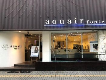 アクエアーフォンテ(aquair fonte)の写真/【堺東/口コミ多数◎】居心地の良いオシャレな空間◇幅広い世代から人気♪どの世代も通いやすいサロン♪