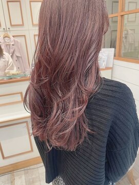 ネオリーブ アンド 渋谷店(Neolive &) 斜めバング/グレージュカラー/シルキーベージュ/韓国/渋谷