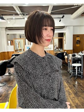 ヘアメイクエイト 丸山店(hair make No.8) ◆担当：岩切祐樹◆ミニボブ