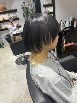 エイト 藤沢店(EIGHT fujisawa) ウルフ×インナーカラー【藤沢】