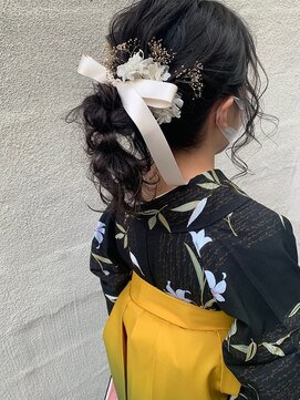 アルツディレット(ALTS diletto) 【ALTS diletto】袴ヘアセット＆着付け×卒業式アレンジ