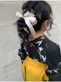 【ALTS diletto】袴ヘアセット&着付け×卒業式アレンジ