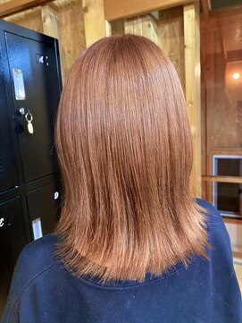 アフターニュース 新潟(afternews) ダブルカラーオレンジベージュカラーケアブリーチハイトーン韓国