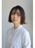 毛先軽やかボブ