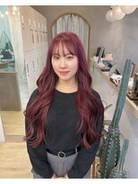 ロンドアジュール 横浜(Lond azur)&nbsp;★一回のブリーチで作るピンクカラー！横浜レイヤーカット