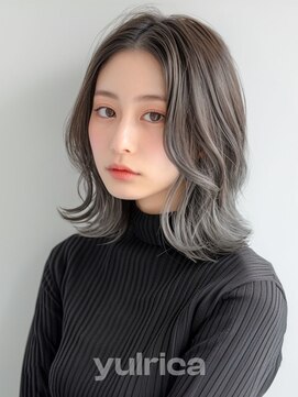 ユルリカ 新宿店(yulrica) グレージュアッシュ_63953【新宿/シアーカラー/ブリーチ】